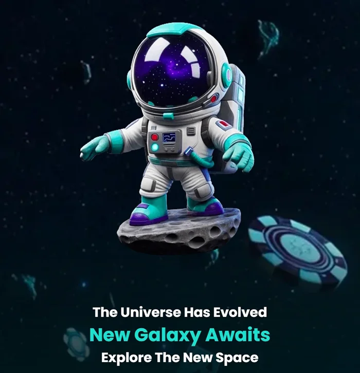 Space Slots Casino Banner Mobile
