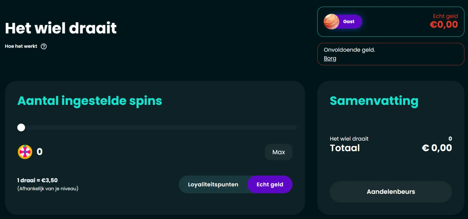 Space Slots Casino bonusshop